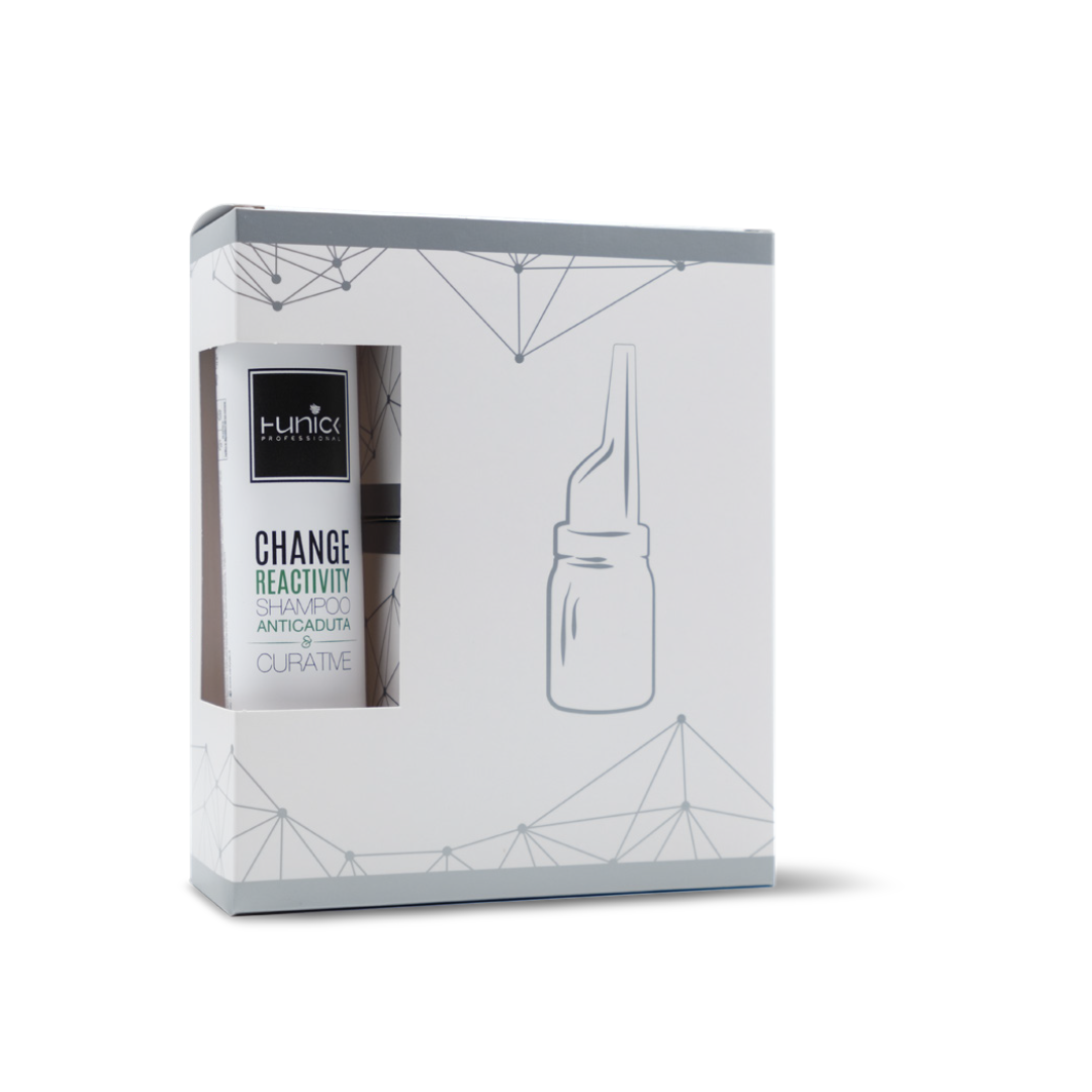 Kit Confezione: Shampoo - Lozione & Fiala  REACTIVITY LINEA CHANGE